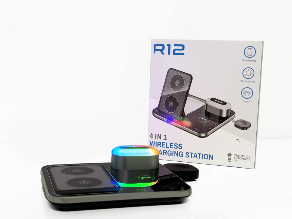 شارژر بی سیم ایستاده چند مظوره R12 اپل
