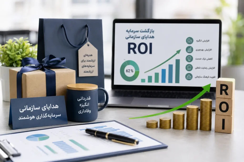 محاسبه ROI هدایای سازمانی