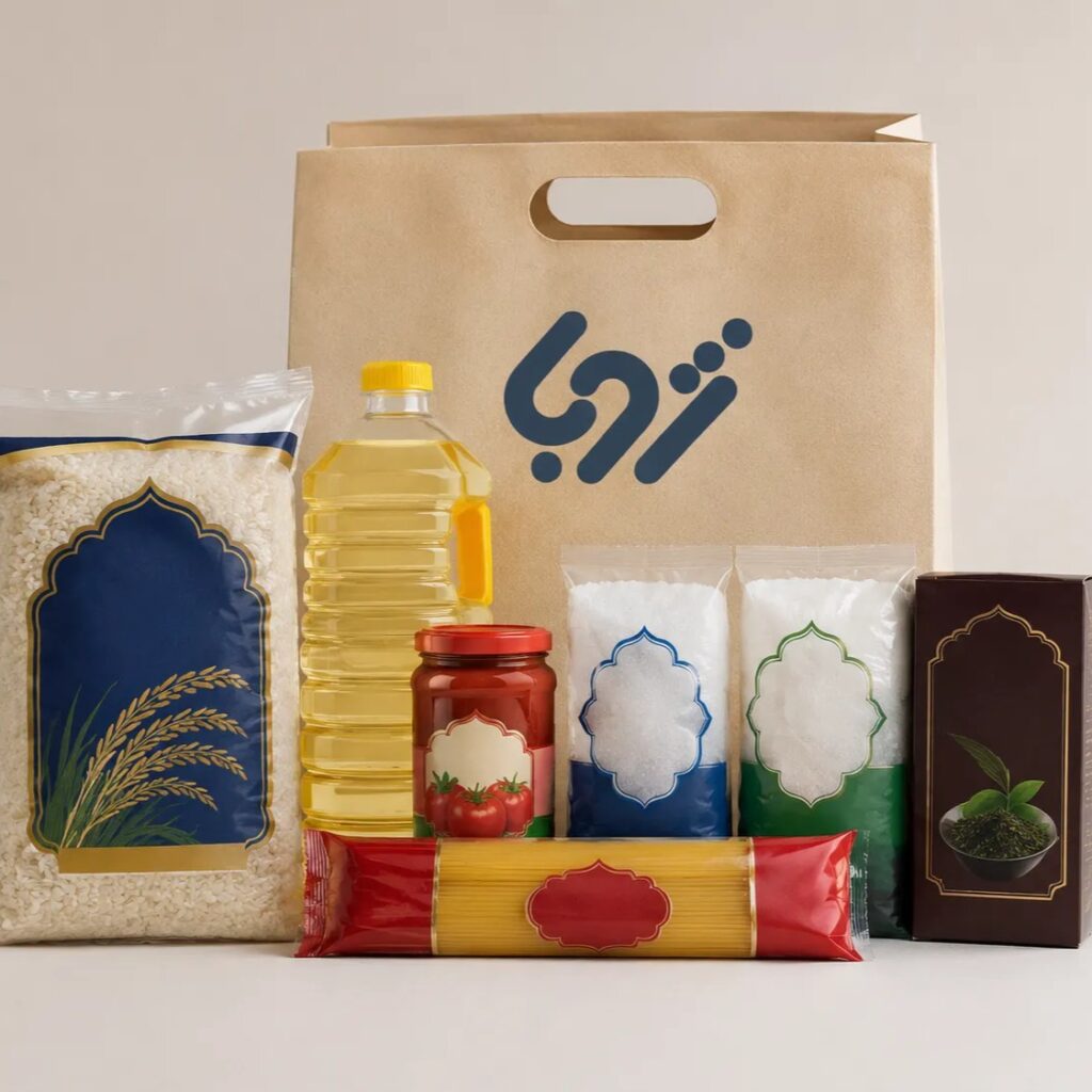 پک ارزاق سازمانی استاندارد