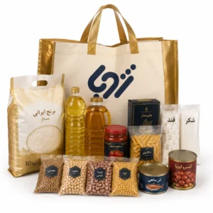 پک ارزاق سازمانی طلایی
