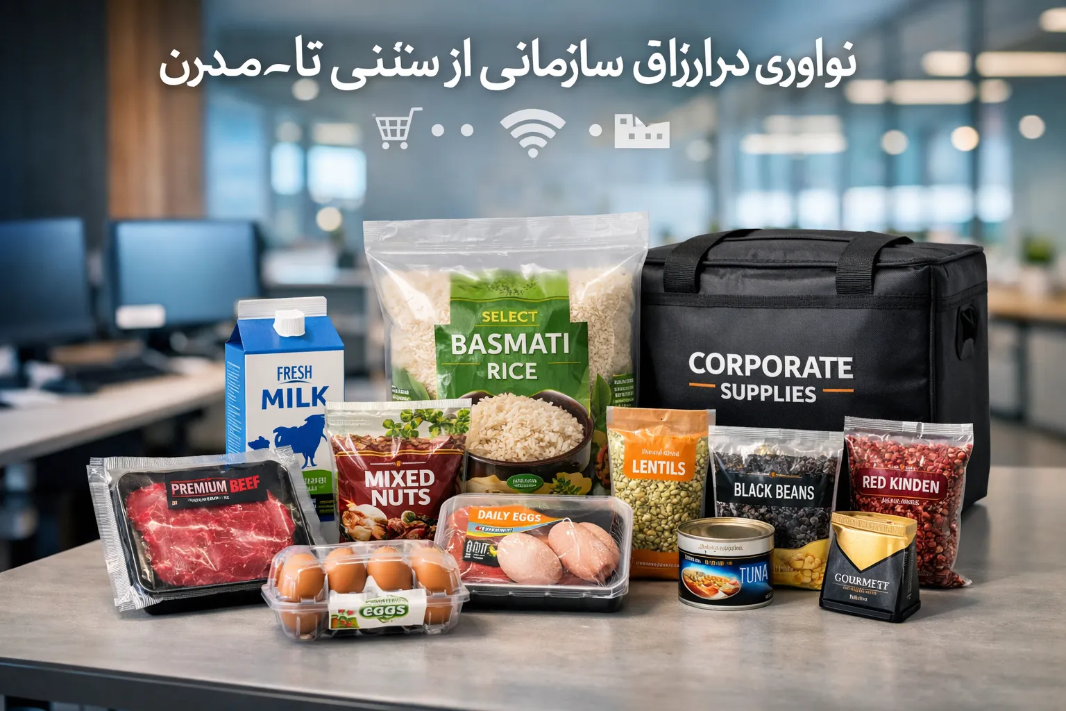 نوآوری در ارزاق سازمانی از سنتی تا مدرن