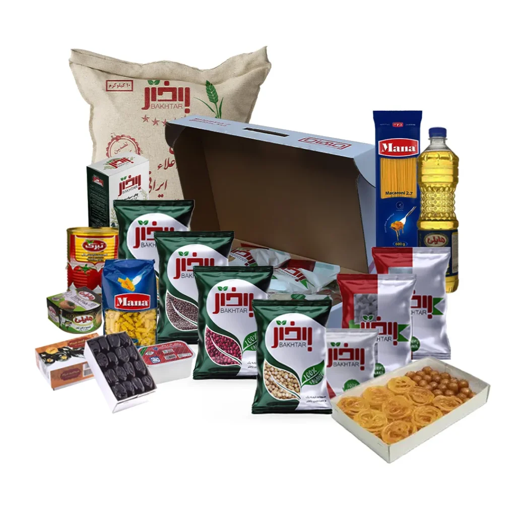 پک ارزاق سازمانی مناسب رمضان و اعیاد